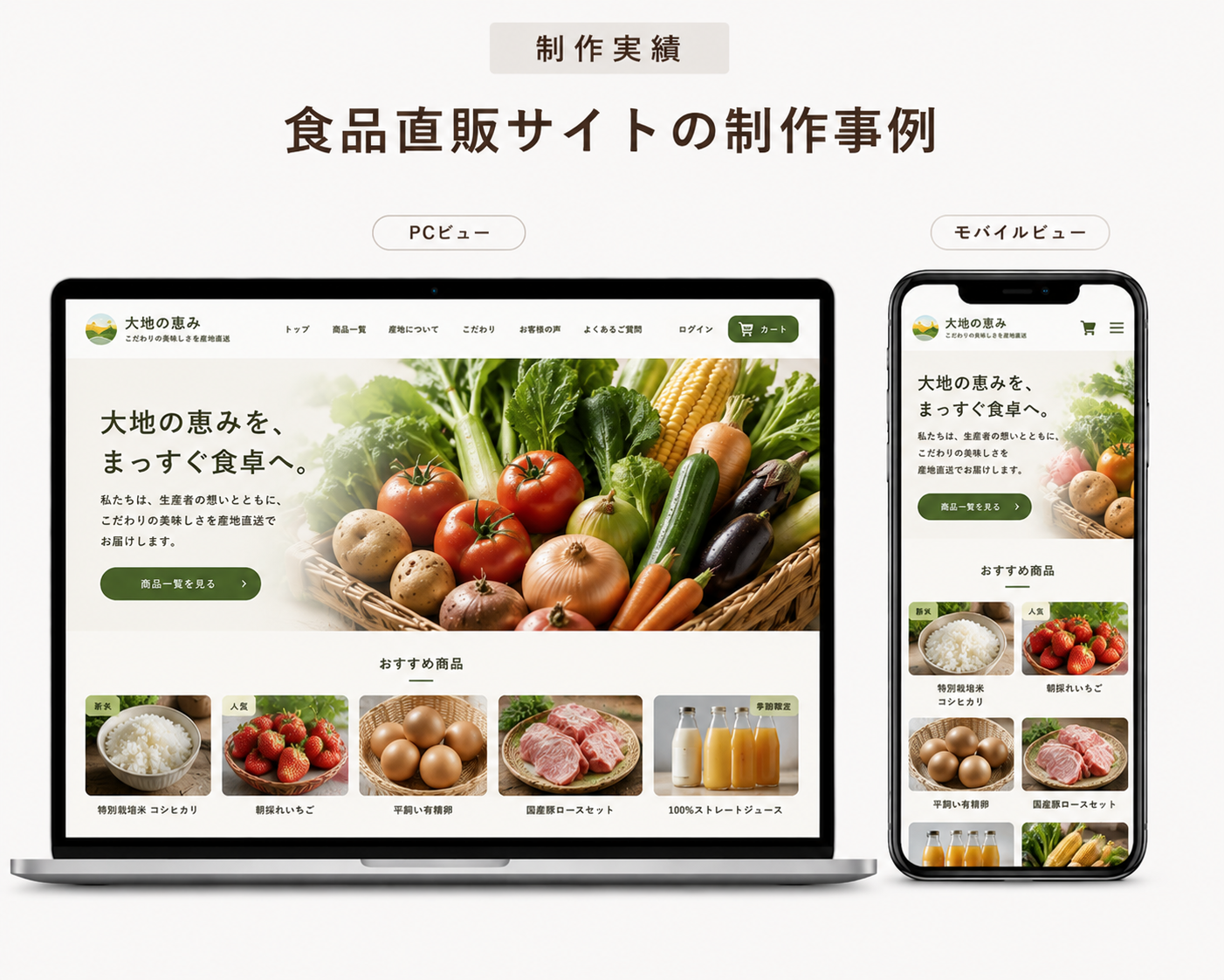 食品・直販